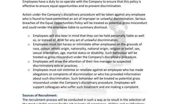 Steele Ford & Newton Equality and Diversity Policy
